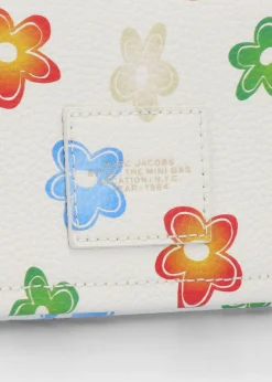 The Wild Daisy Mini White Multi Leather Bag