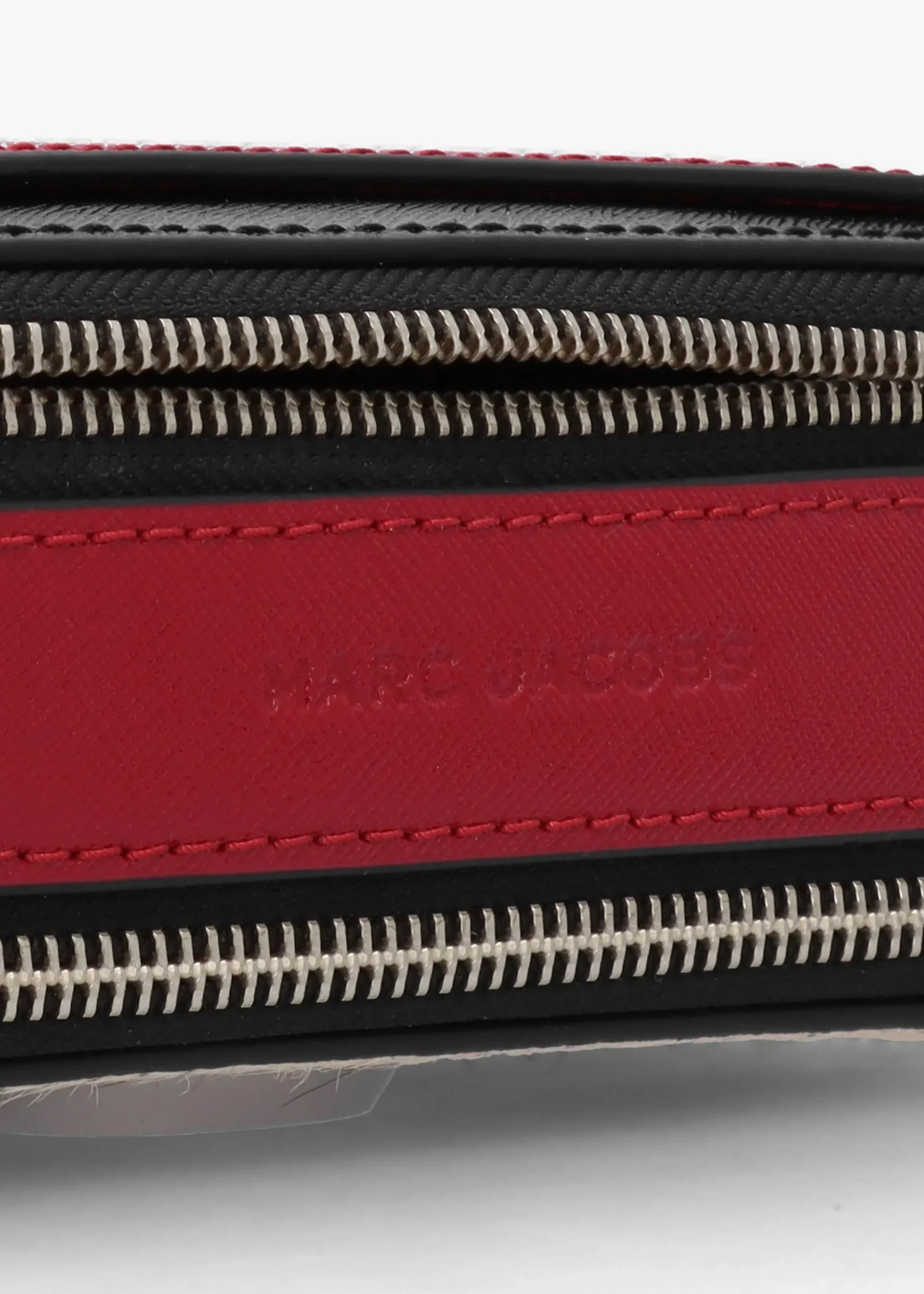 The Zebra Calf Hair Snapshot Black & White Leather Camera Bag