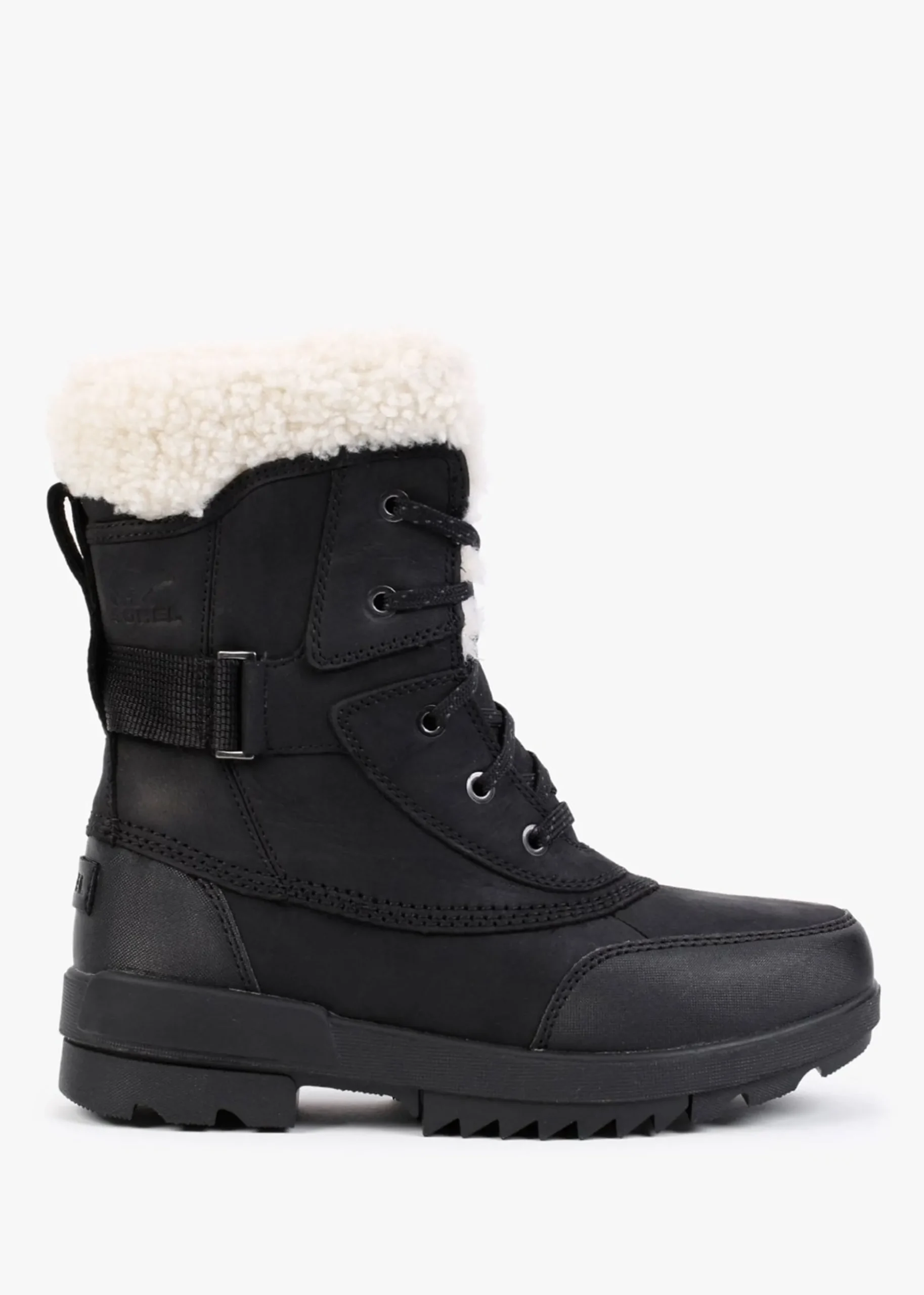 Torino II Black Sea Salt Leather Parc Boots