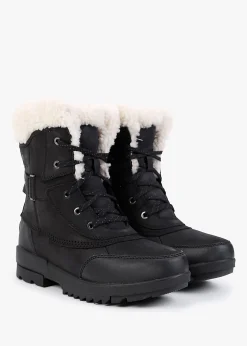 Torino II Black Sea Salt Leather Parc Boots