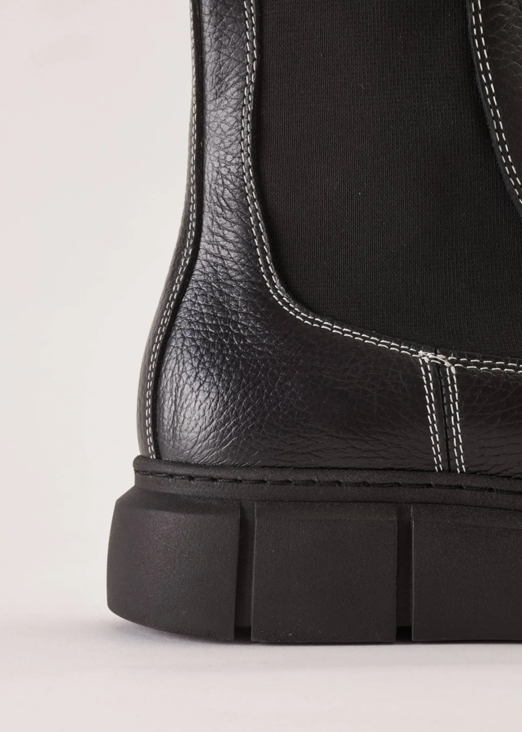 Tove Bicolour Black Leather Chelsea Boot