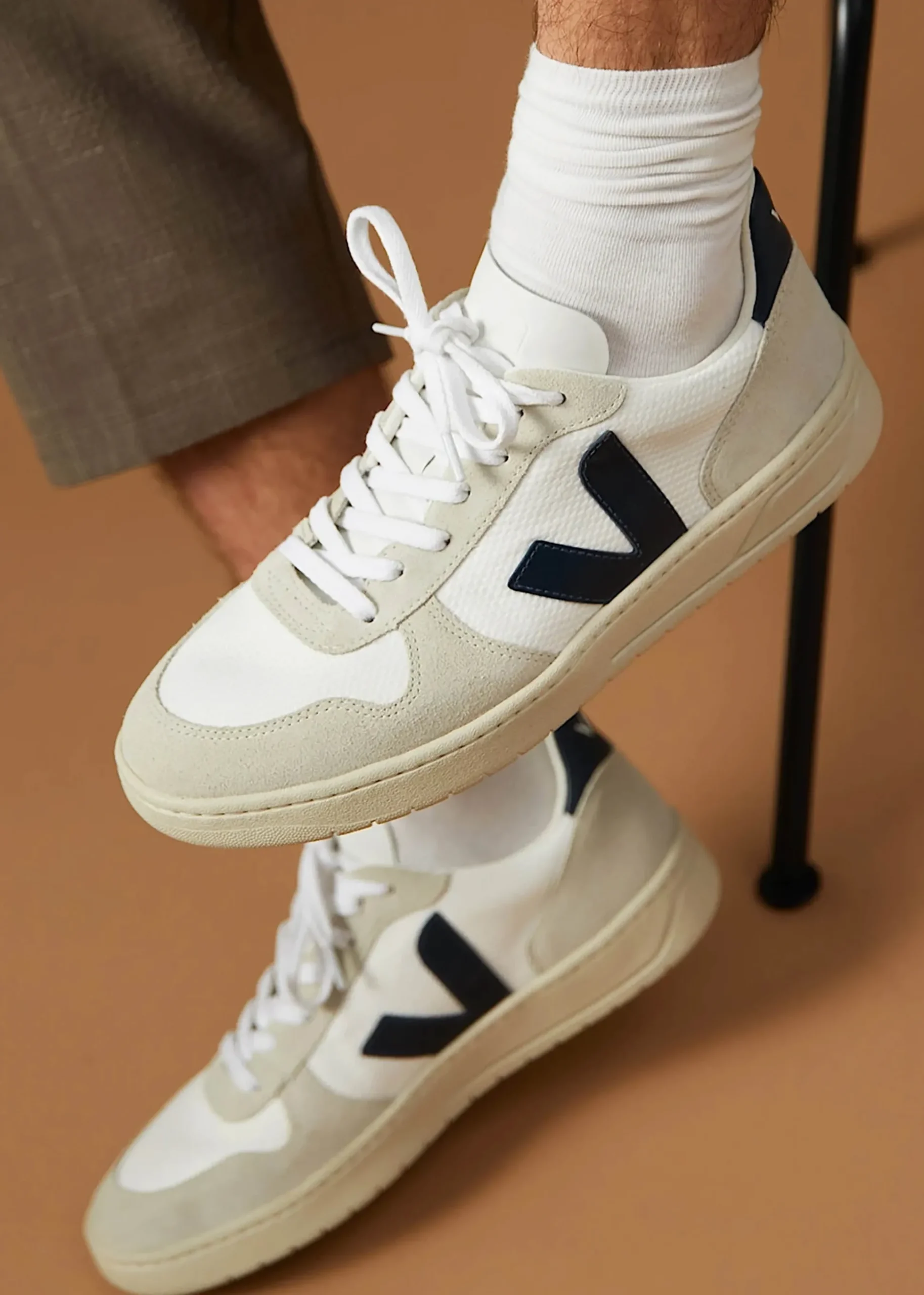 V-10 B-Mesh White Nautico Trainers