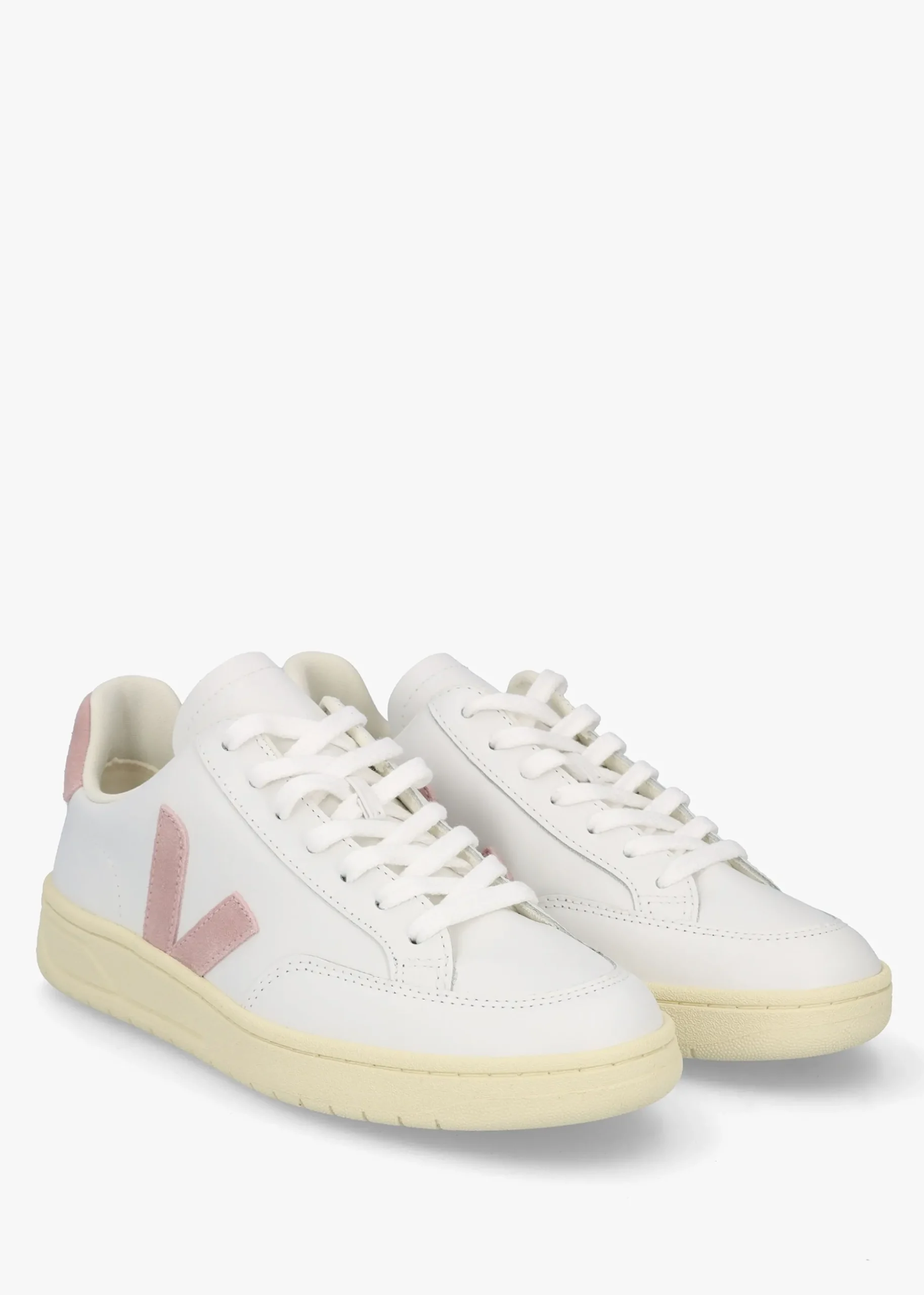 V-12 Leather Extra White Babe Trainers