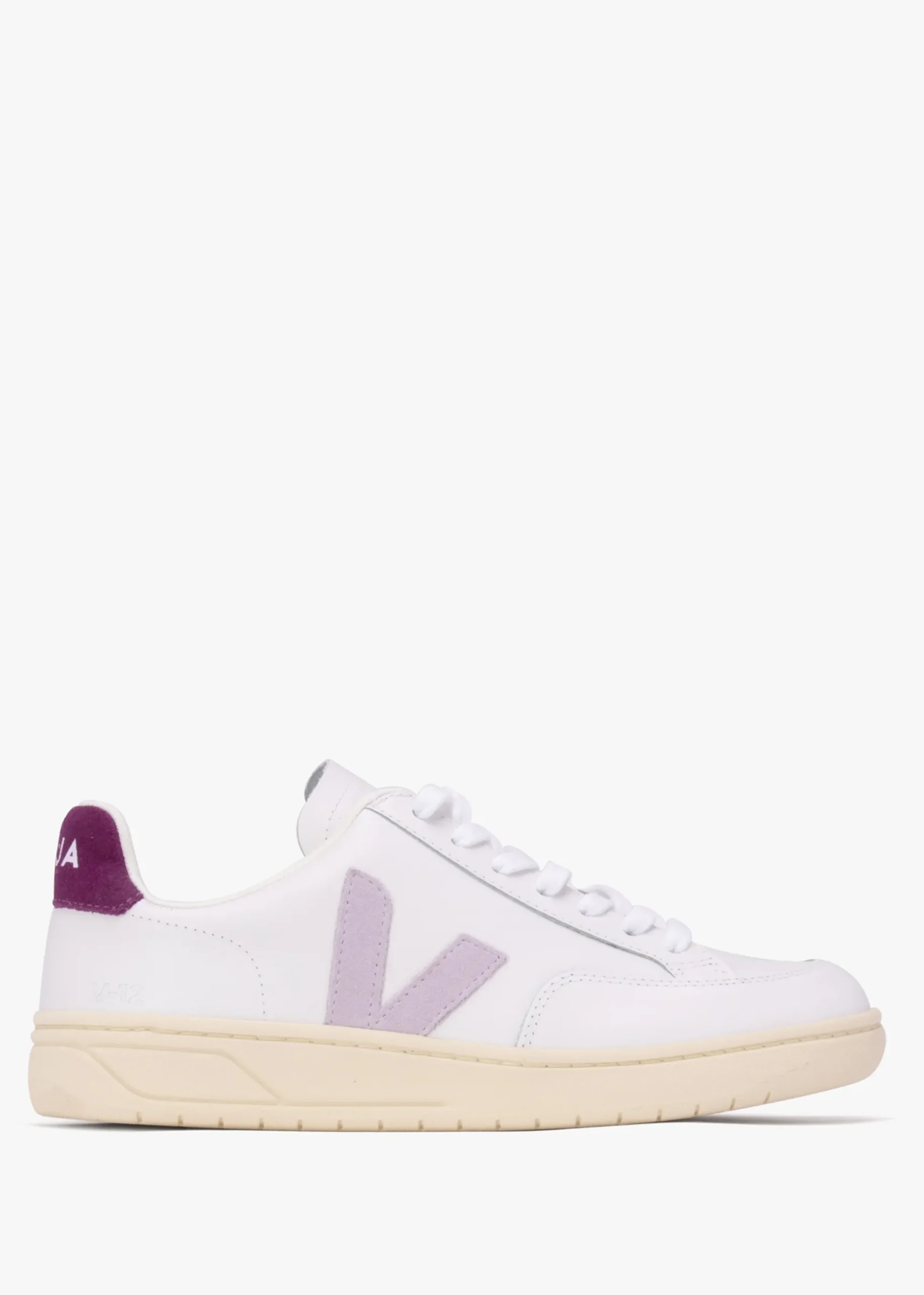 V-12 Leather Extra White Parma Magenta Trainers