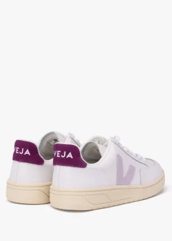 V-12 Leather Extra White Parma Magenta Trainers