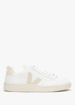 V-12 Leather Extra White Sable Trainers