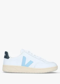 V-12 Leather Extra White Steel Nautico Trainers