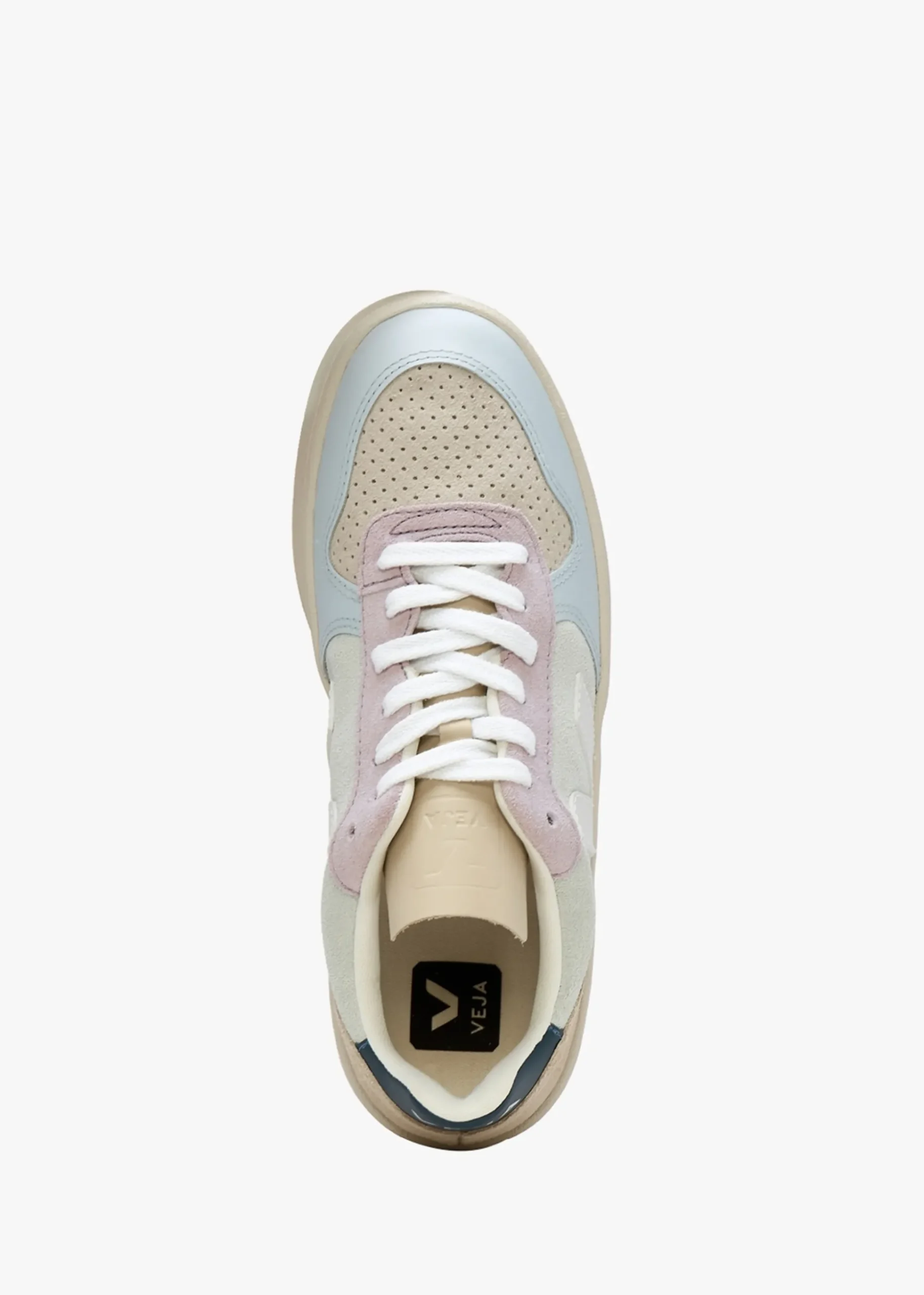 V-10 Suede Jade White Multico Trainers