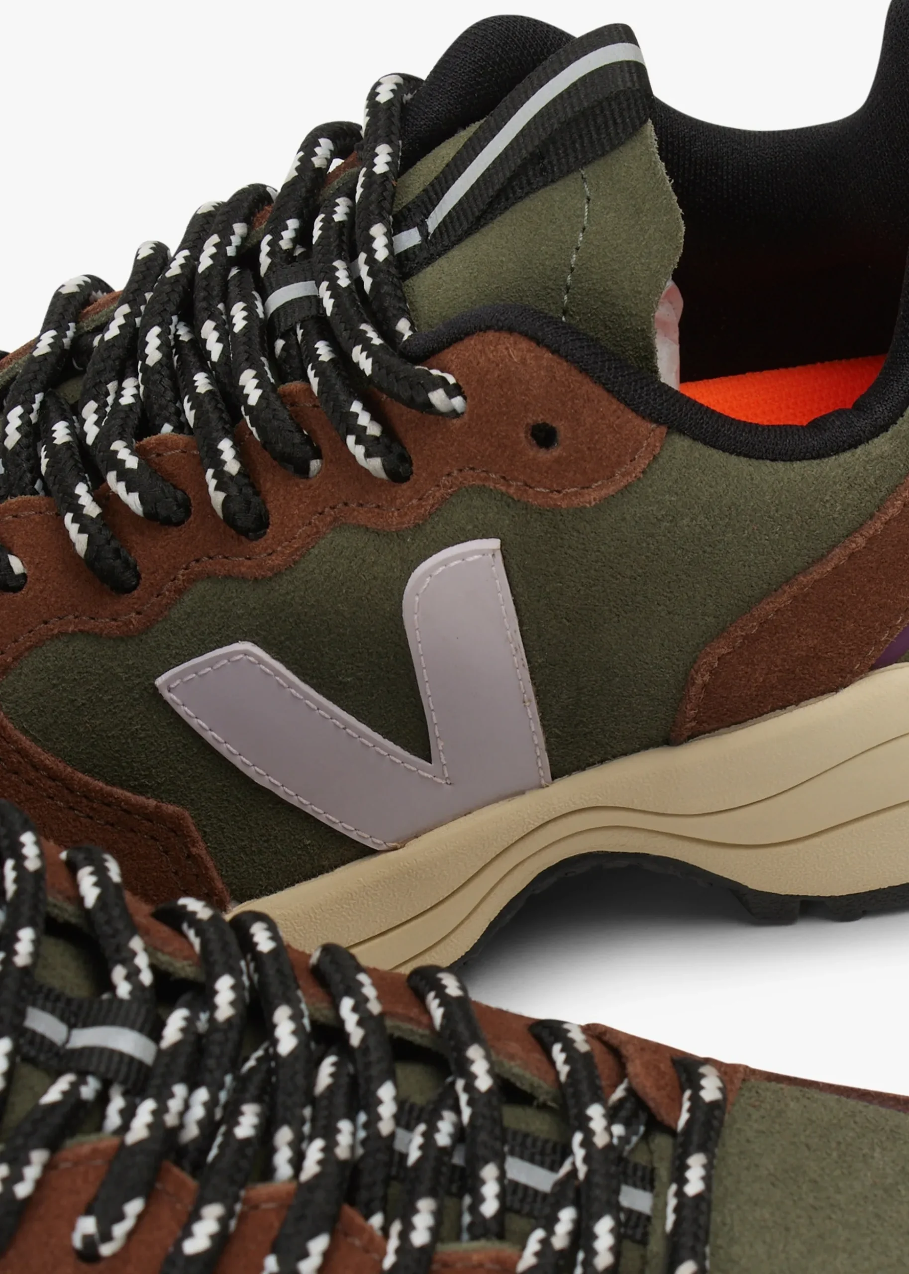 Venturi VC Suede Mud Parme Multico Trainers