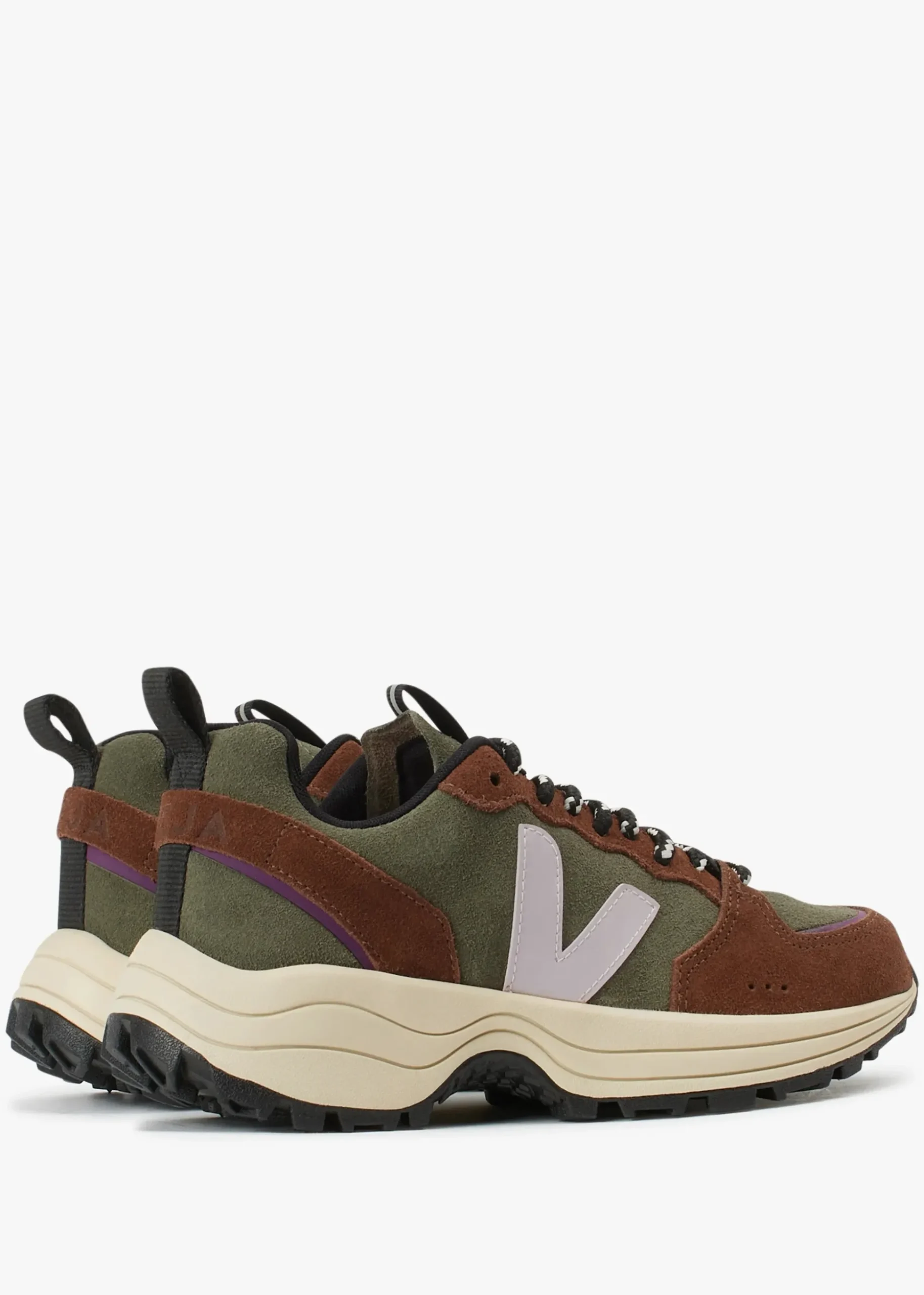 Venturi VC Suede Mud Parme Multico Trainers