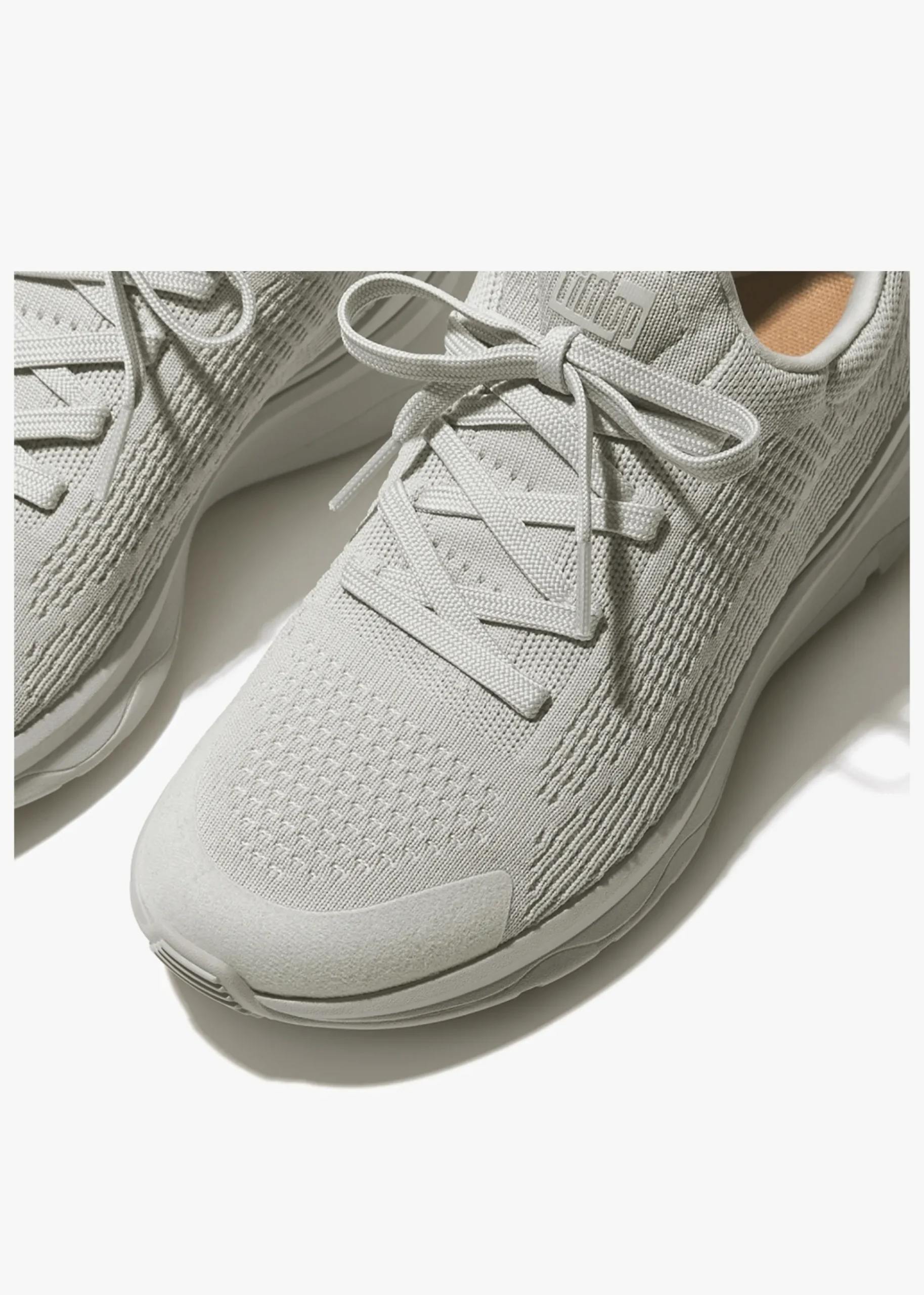 Vitamin FFX Knit Tiptoe Grey Mix Trainers