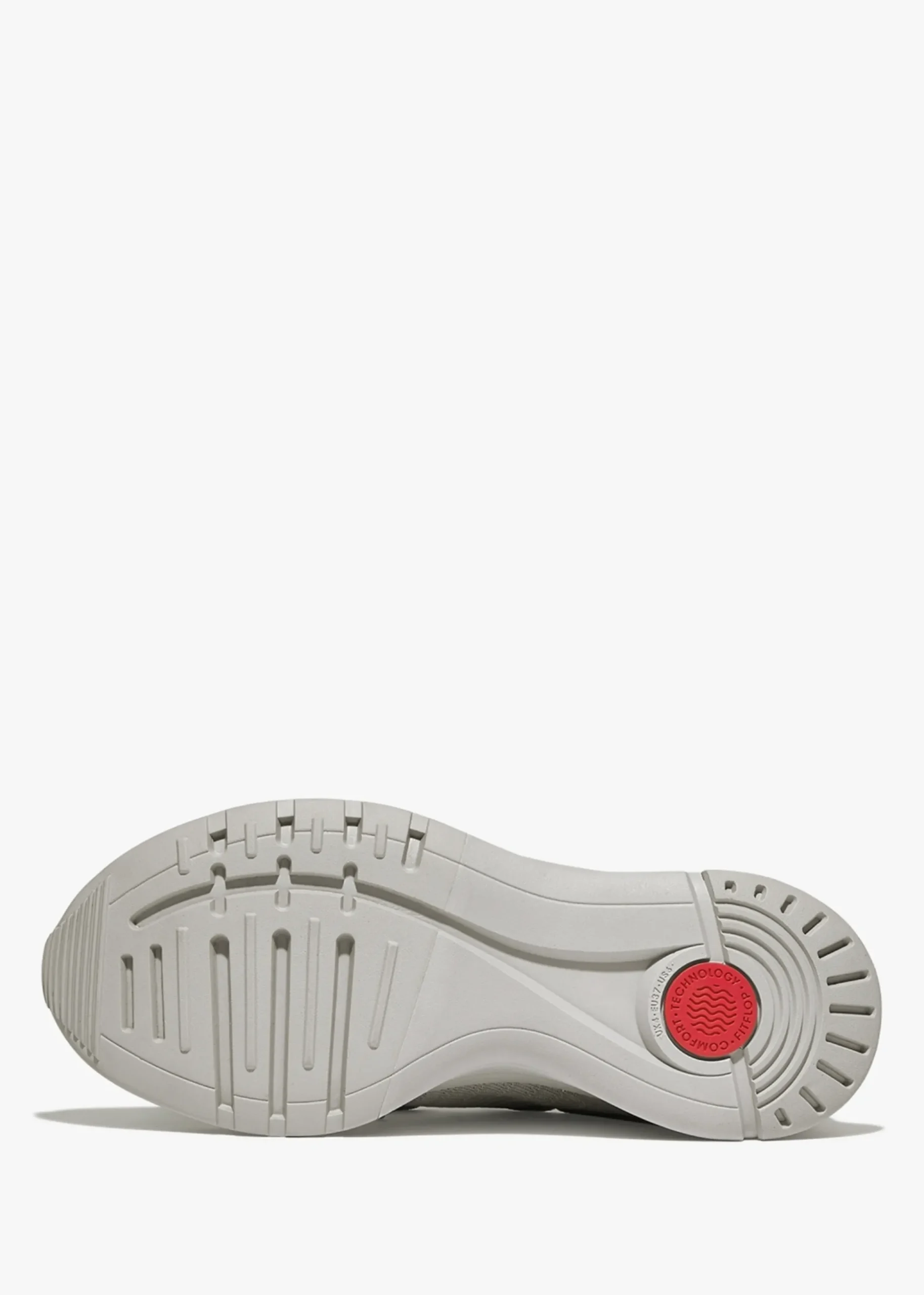 Vitamin FFX Knit Tiptoe Grey Mix Trainers