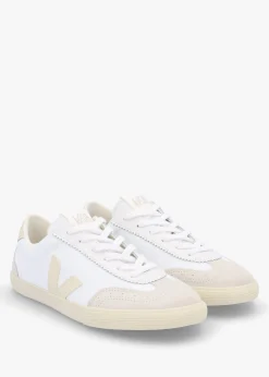 Volley White Pierre Canvas Trainers