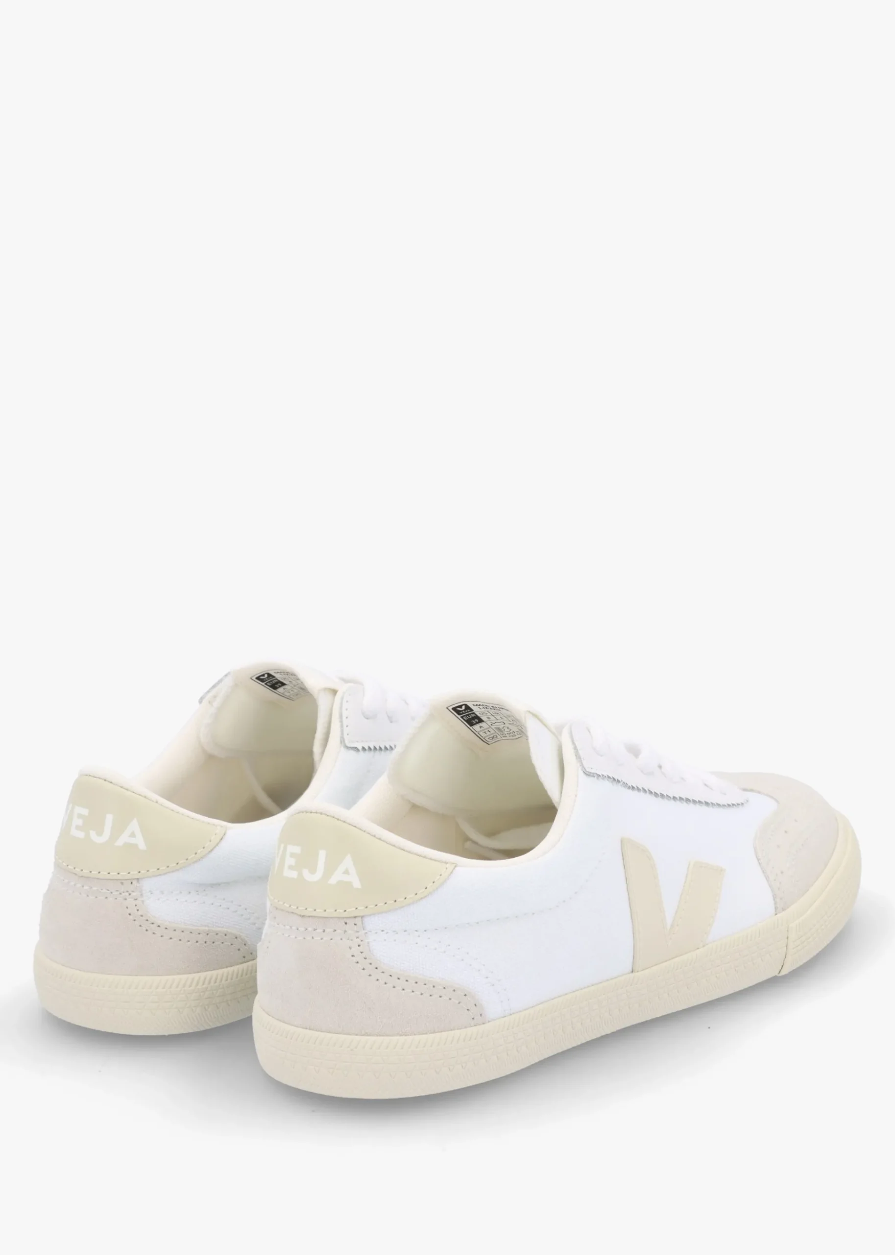 Volley White Pierre Canvas Trainers
