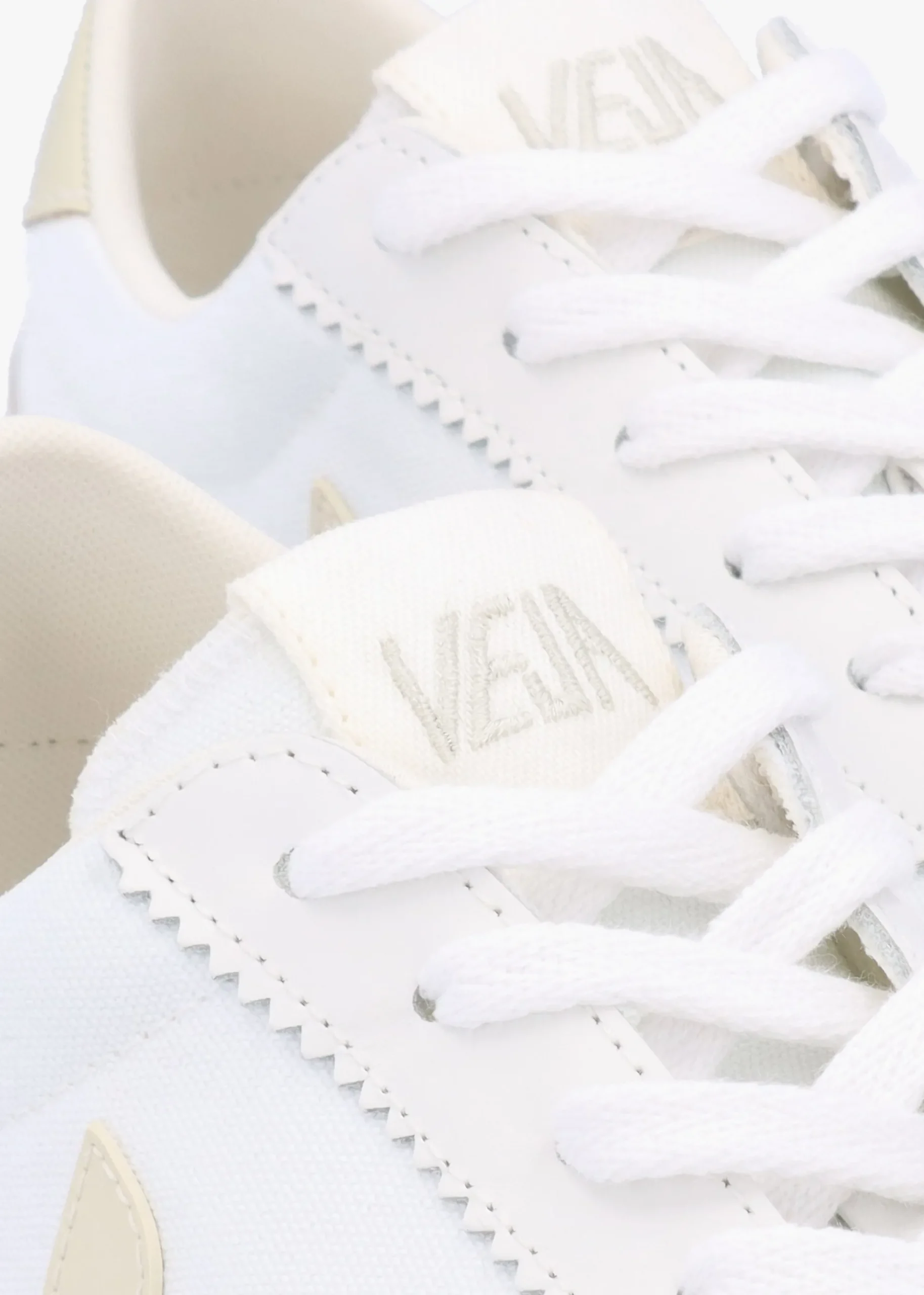 Volley White Pierre Canvas Trainers