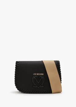 Whipstitch Nero Cross-Body Bag