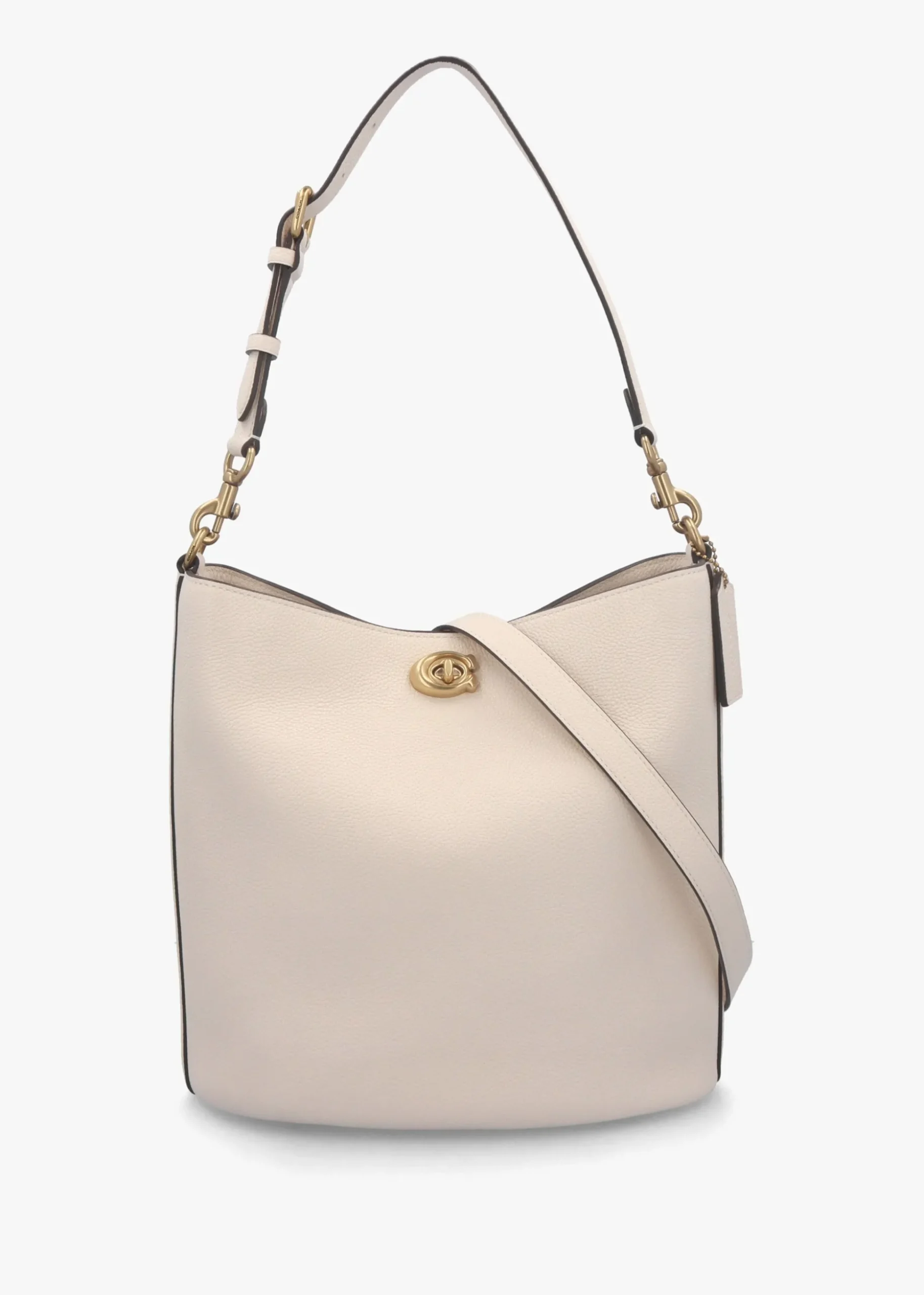 Willow Soft Chalk Bucket Bag