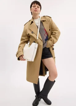 Willow Soft Chalk Bucket Bag