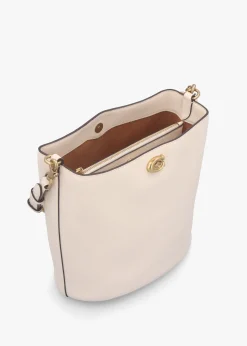 Willow Soft Chalk Bucket Bag