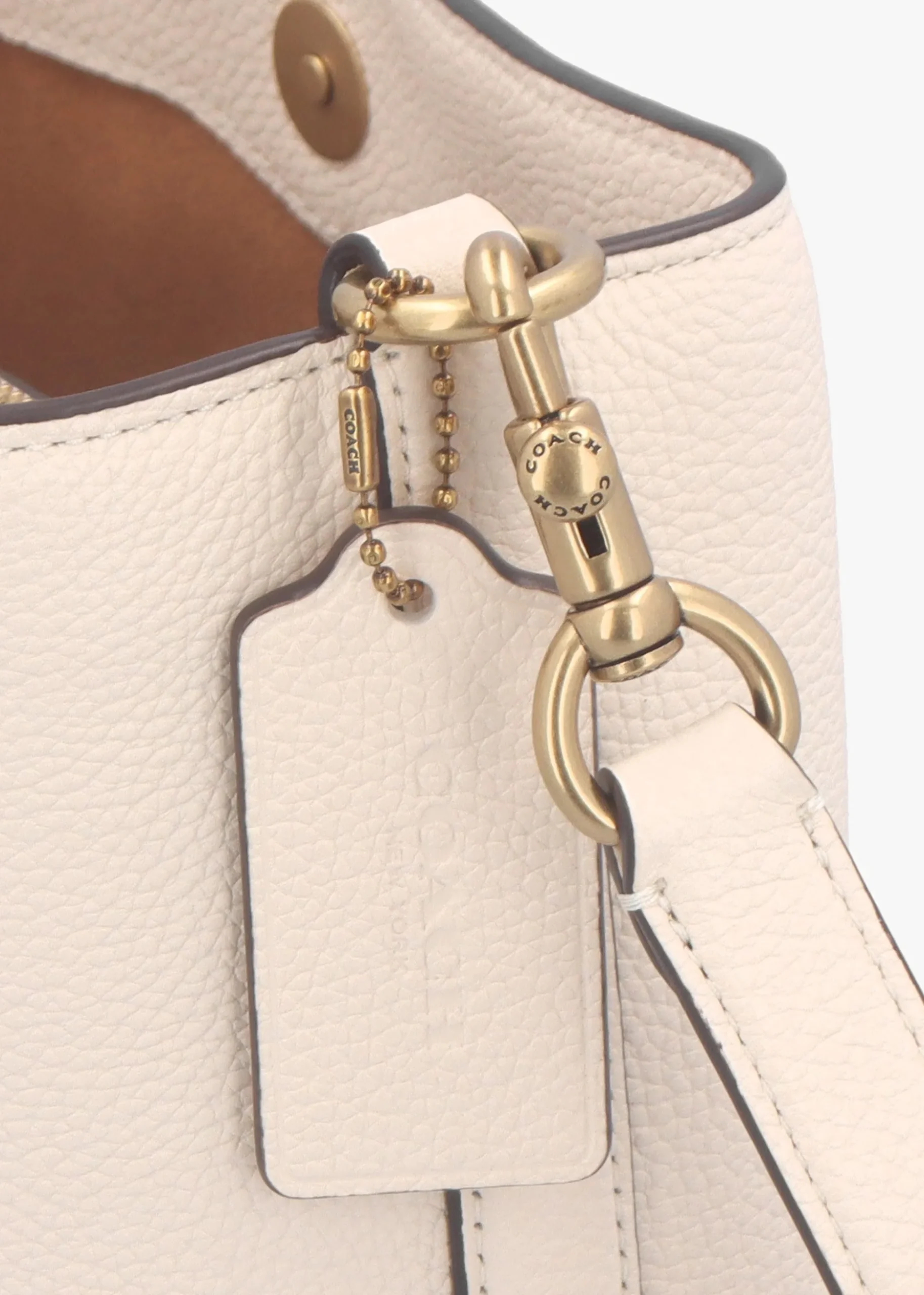 Willow Soft Chalk Bucket Bag
