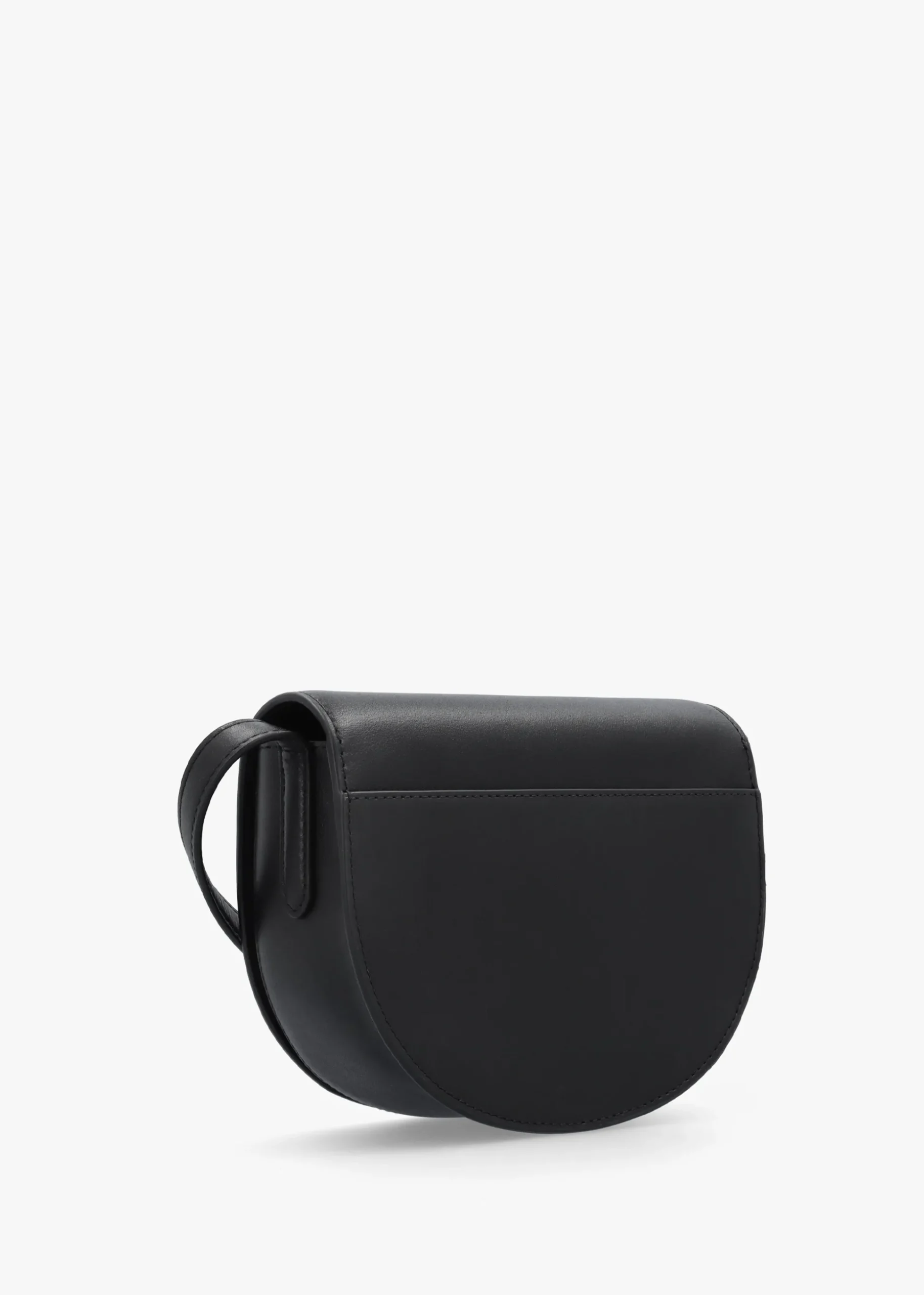 Witley Medium Black Leather Cross-Body Bag