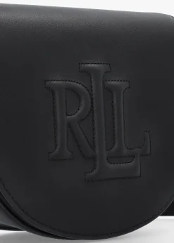 Witley Medium Black Leather Cross-Body Bag