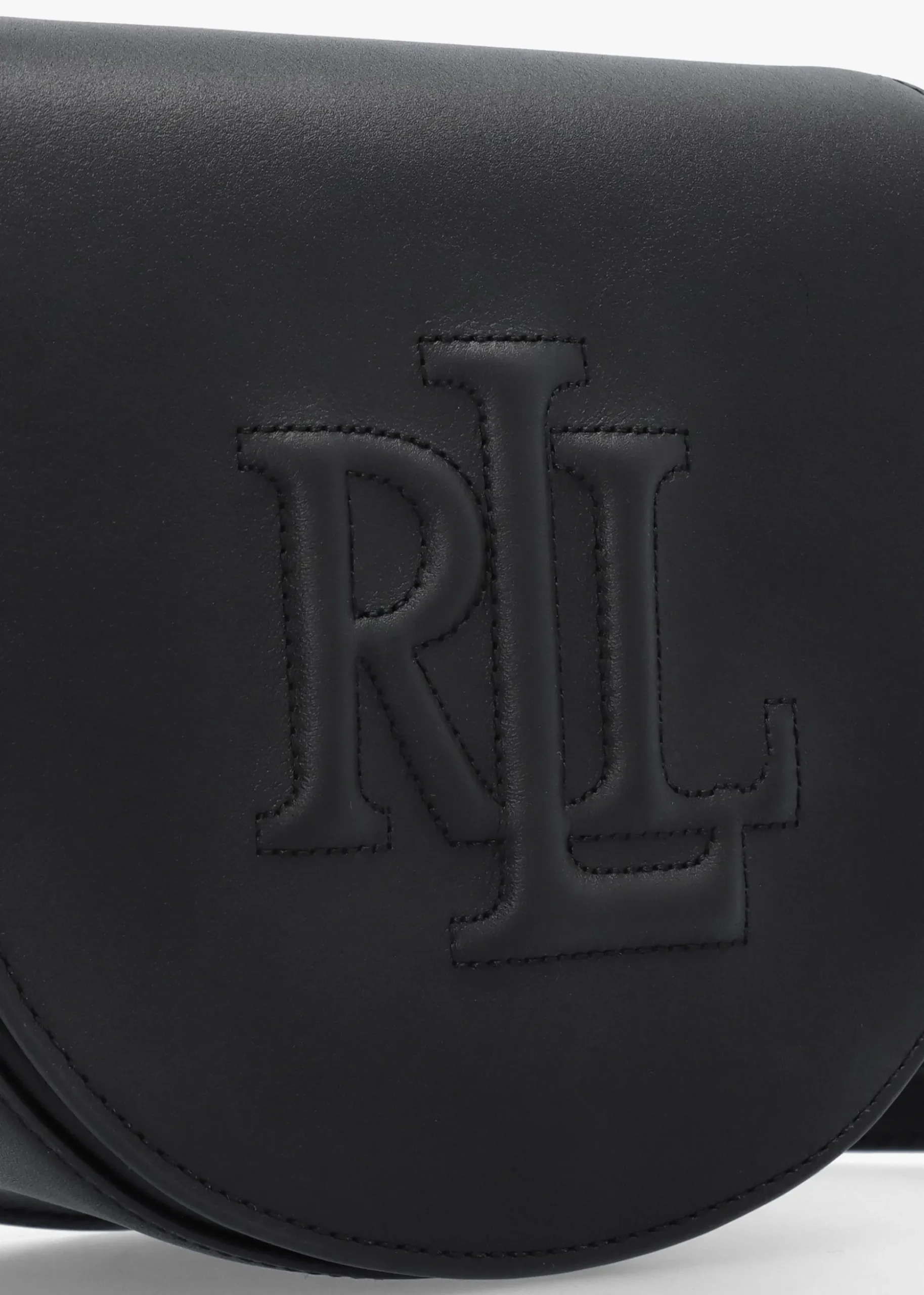 Witley Medium Black Leather Cross-Body Bag