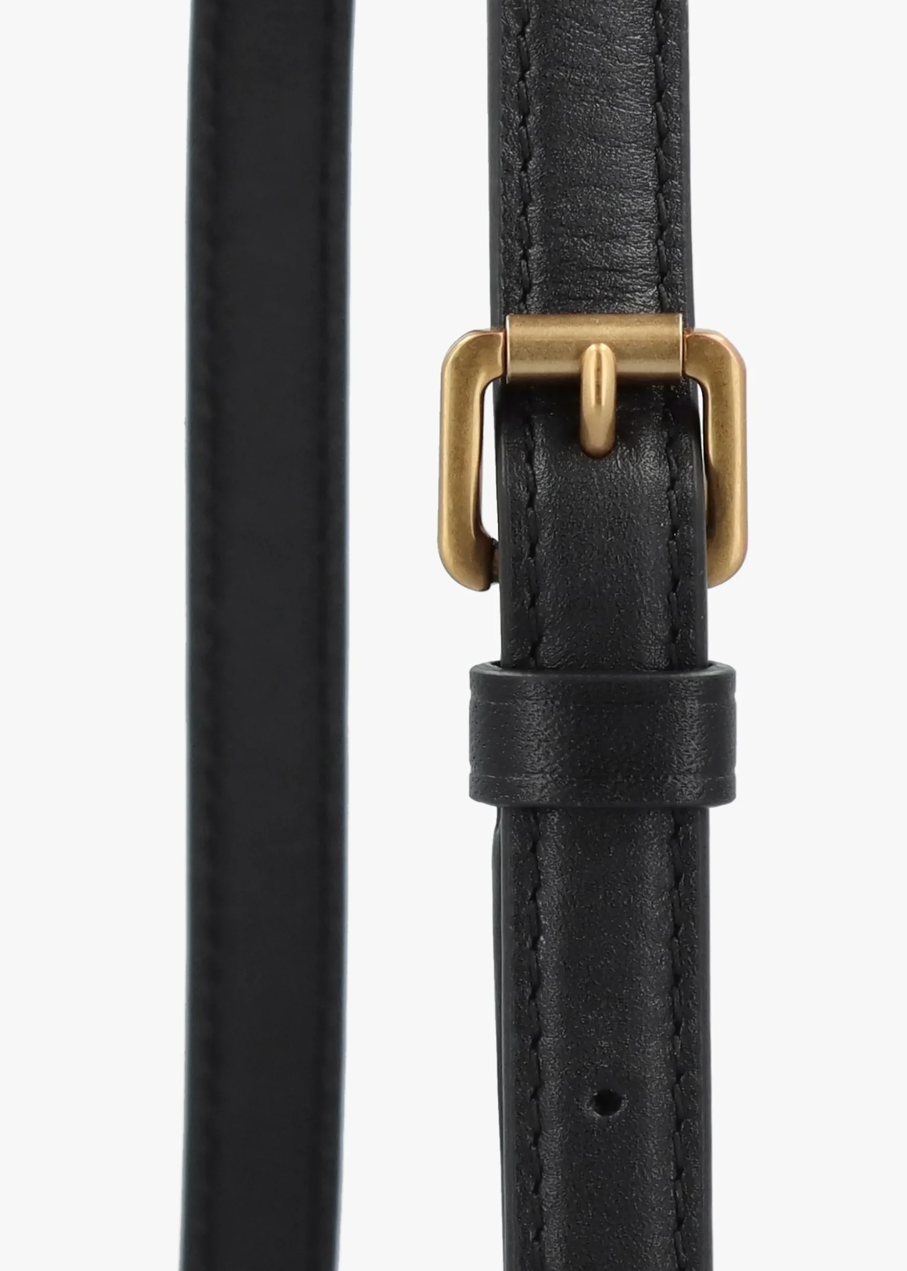 Witley Medium Black Leather Cross-Body Bag