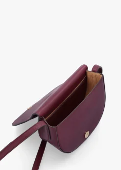 Witley Medium Red Leather Cross-Body Bag