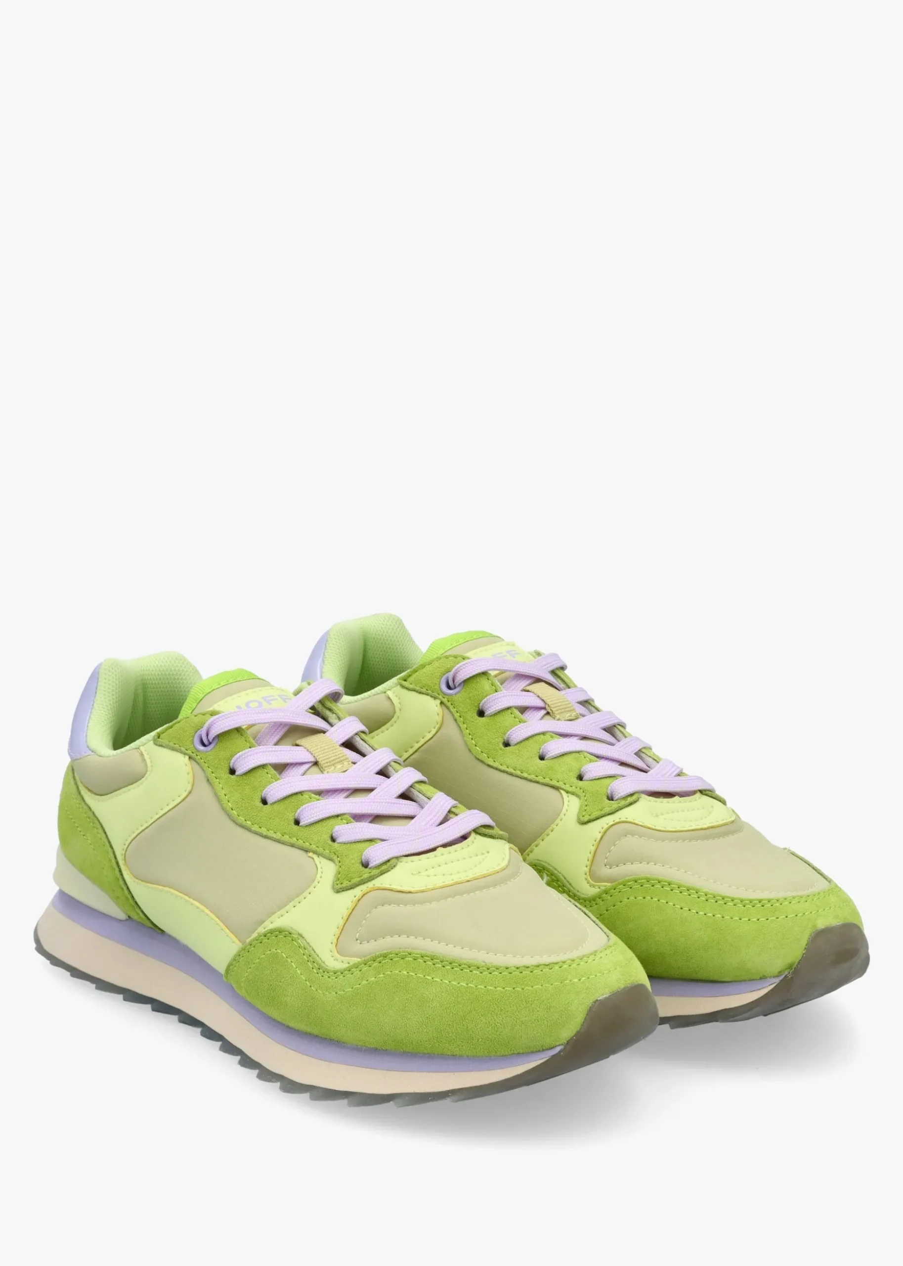 Women’s City Kathmandu Multicoloured Suede Trainers