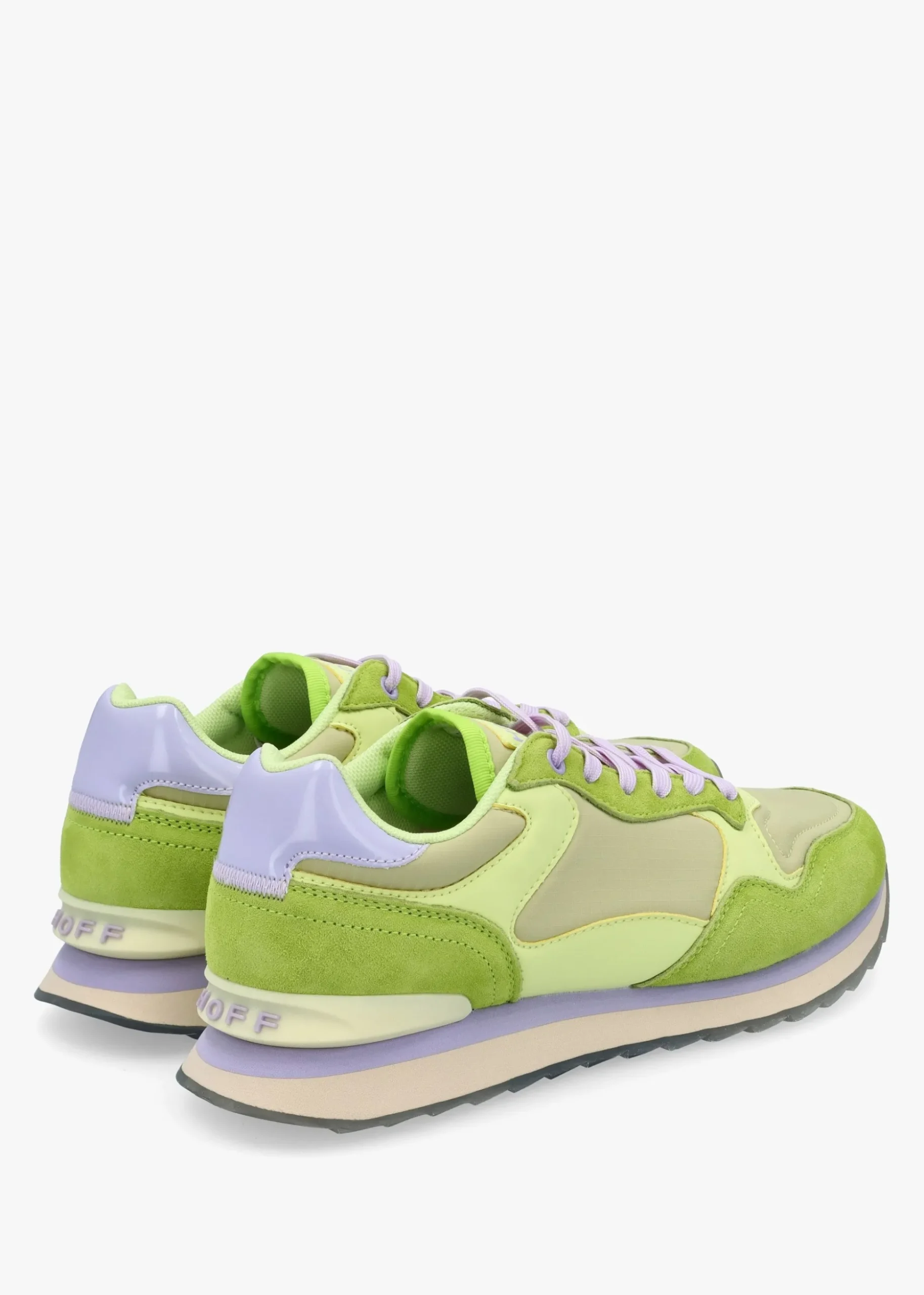 Women’s City Kathmandu Multicoloured Suede Trainers