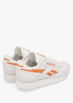 Women's Classic Chalk Terracotta Leather Trainers