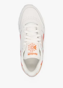 Women's Classic Chalk Terracotta Leather Trainers