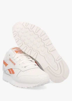 Women's Classic Chalk Terracotta Leather Trainers