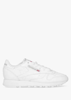 Women's Classic White Leather Trainers