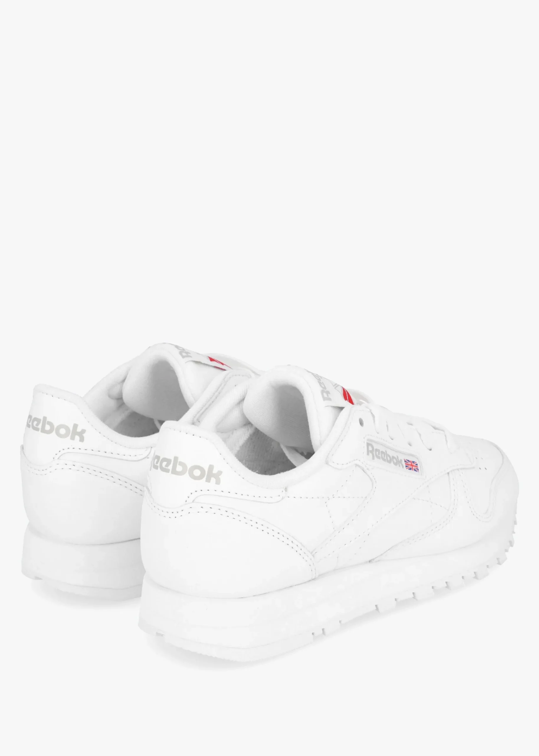 Women's Classic White Leather Trainers