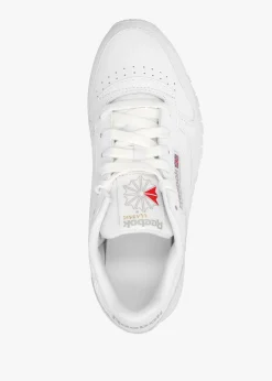 Women's Classic White Leather Trainers