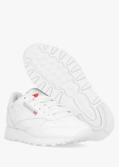 Women's Classic White Leather Trainers