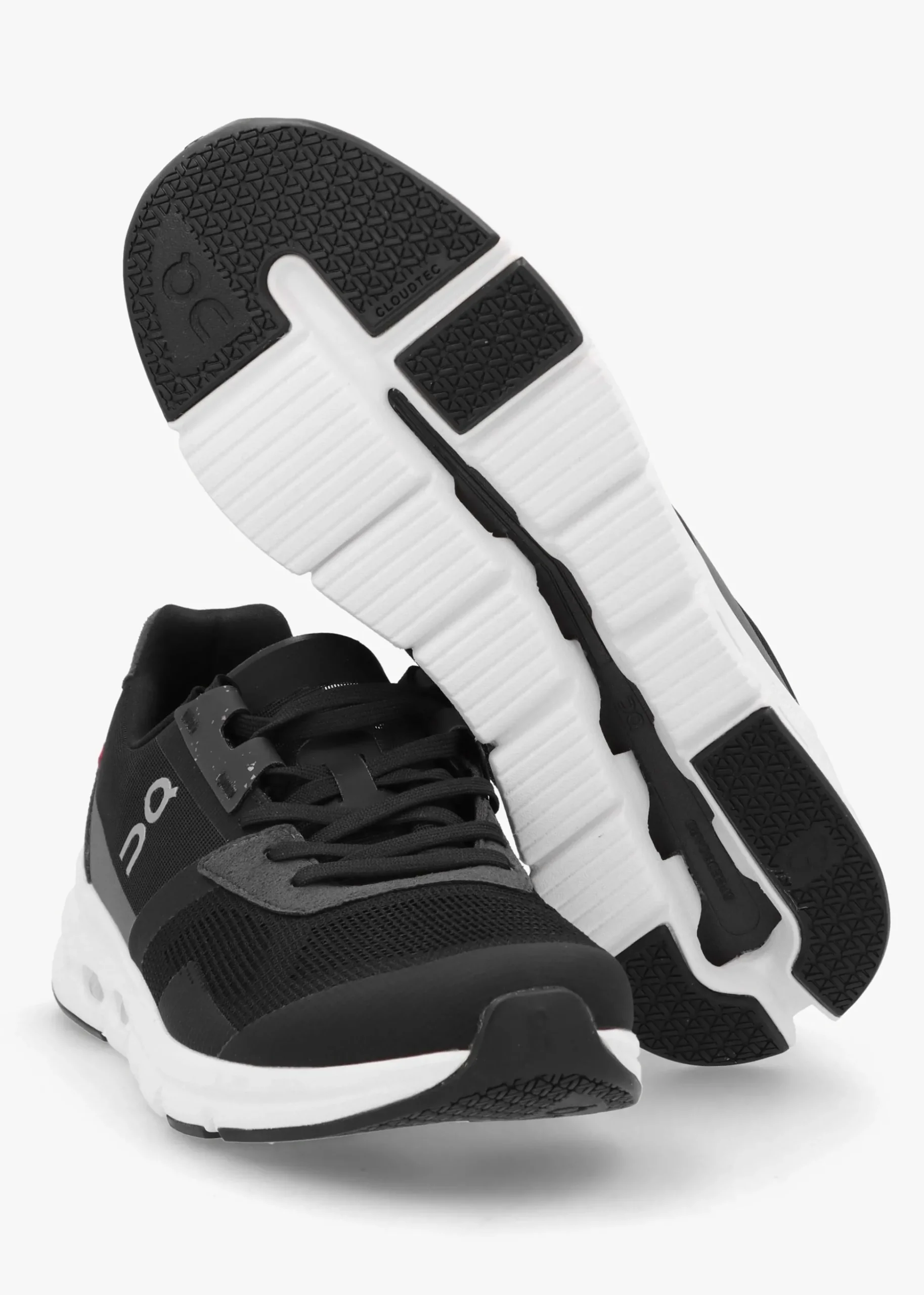 Women’s Cloudrift Black & White Trainers