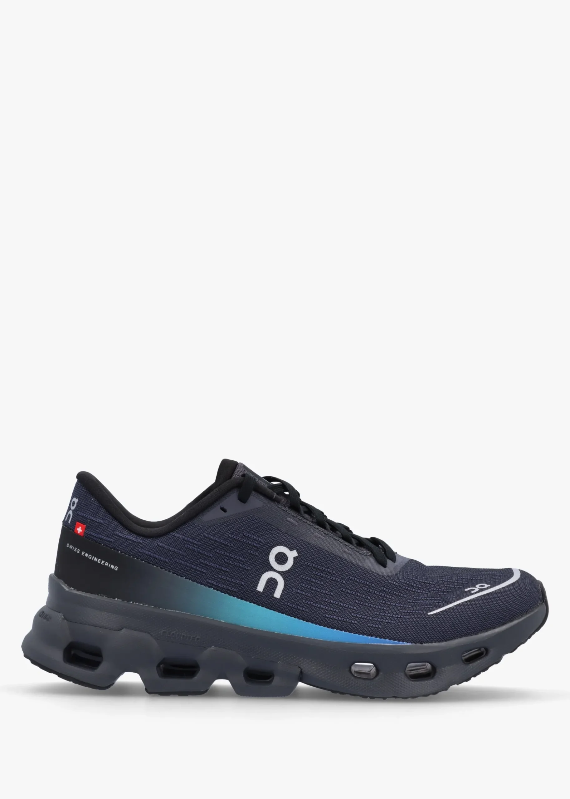 Women’s Cloudspark Black & Blueberry Trainers