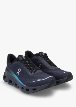 Women’s Cloudspark Black & Blueberry Trainers