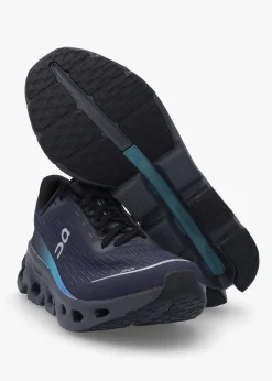 Women’s Cloudspark Black & Blueberry Trainers