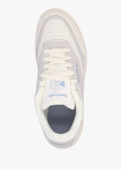 Women's Club C Extra Chalk Pure Grey 2 Vintage Blue Leather Tennis Trainers