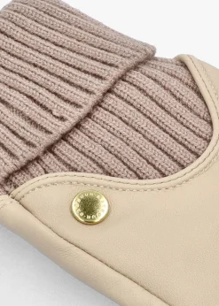 Women’s Deanna Eggshell Leather Gloves