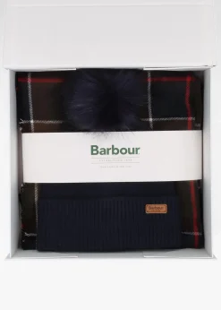 Women’s Dover Navy Beanie & Hailes Scarf Gift Set