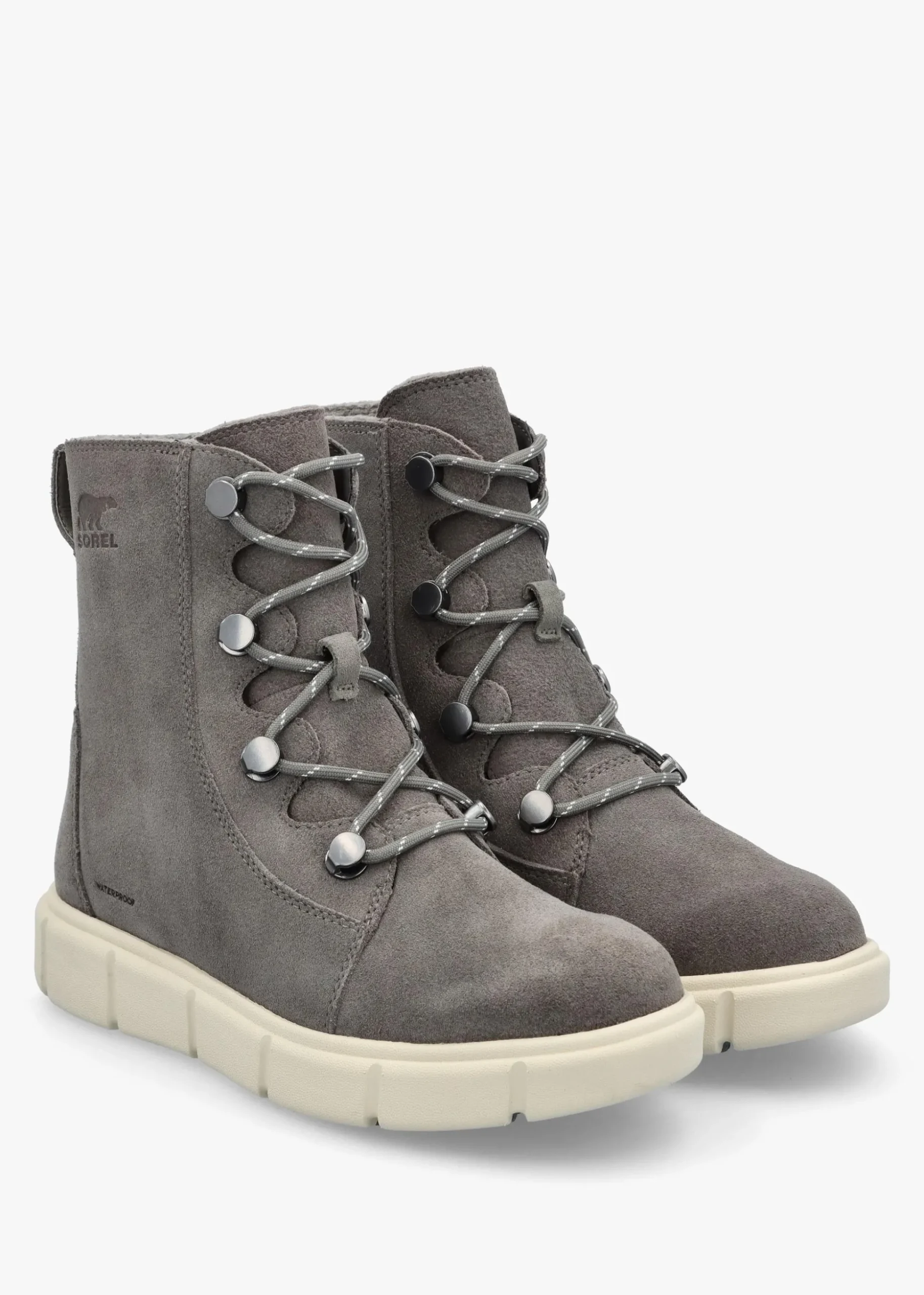 Women's Explorer™ III Joan Waterproof Quary Chalk Ankle Boots