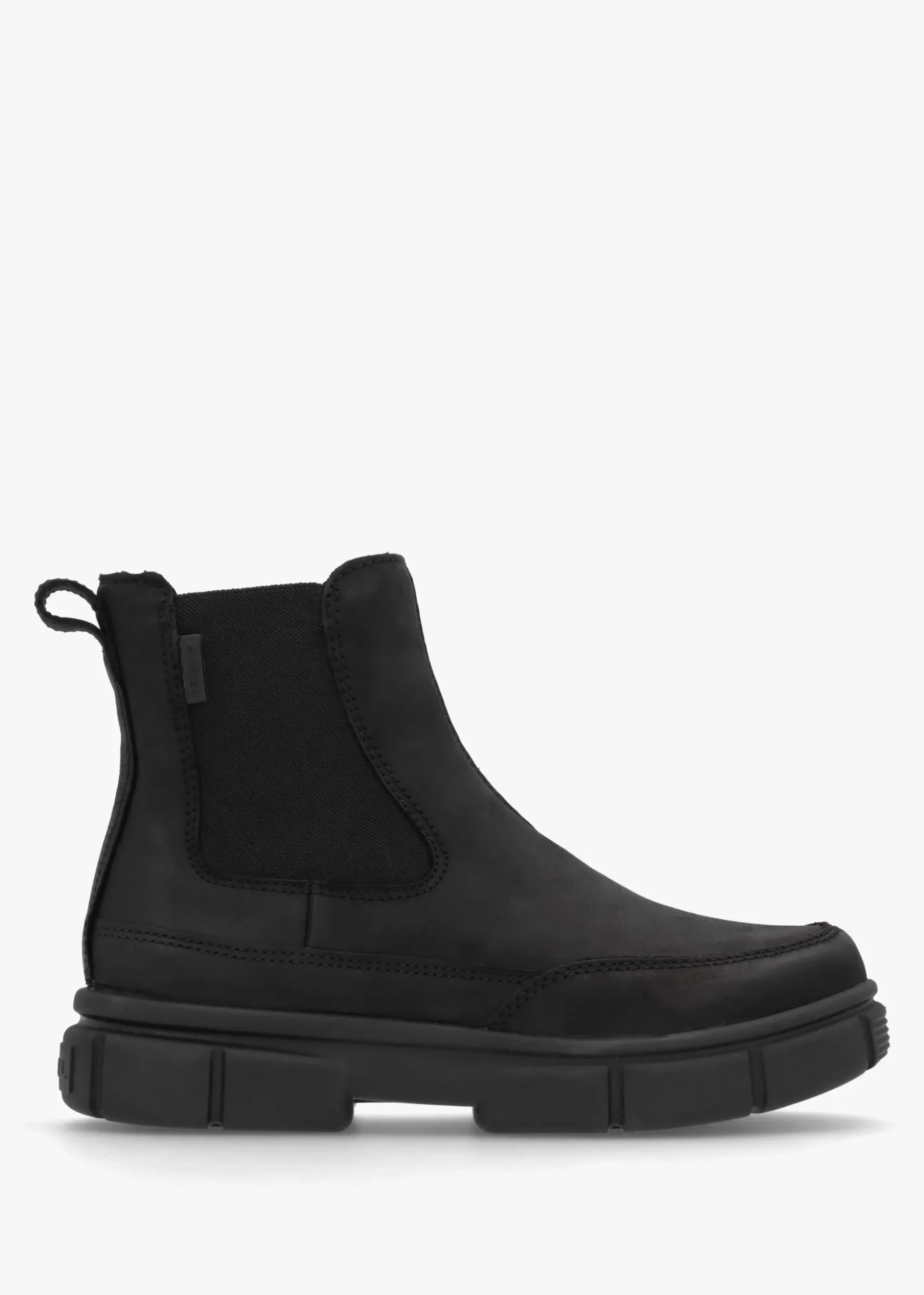 Women’s Explorer STRT™ Black Black Leather Chelsea Boots