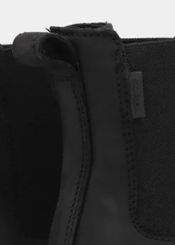 Women’s Explorer STRT™ Black Black Leather Chelsea Boots