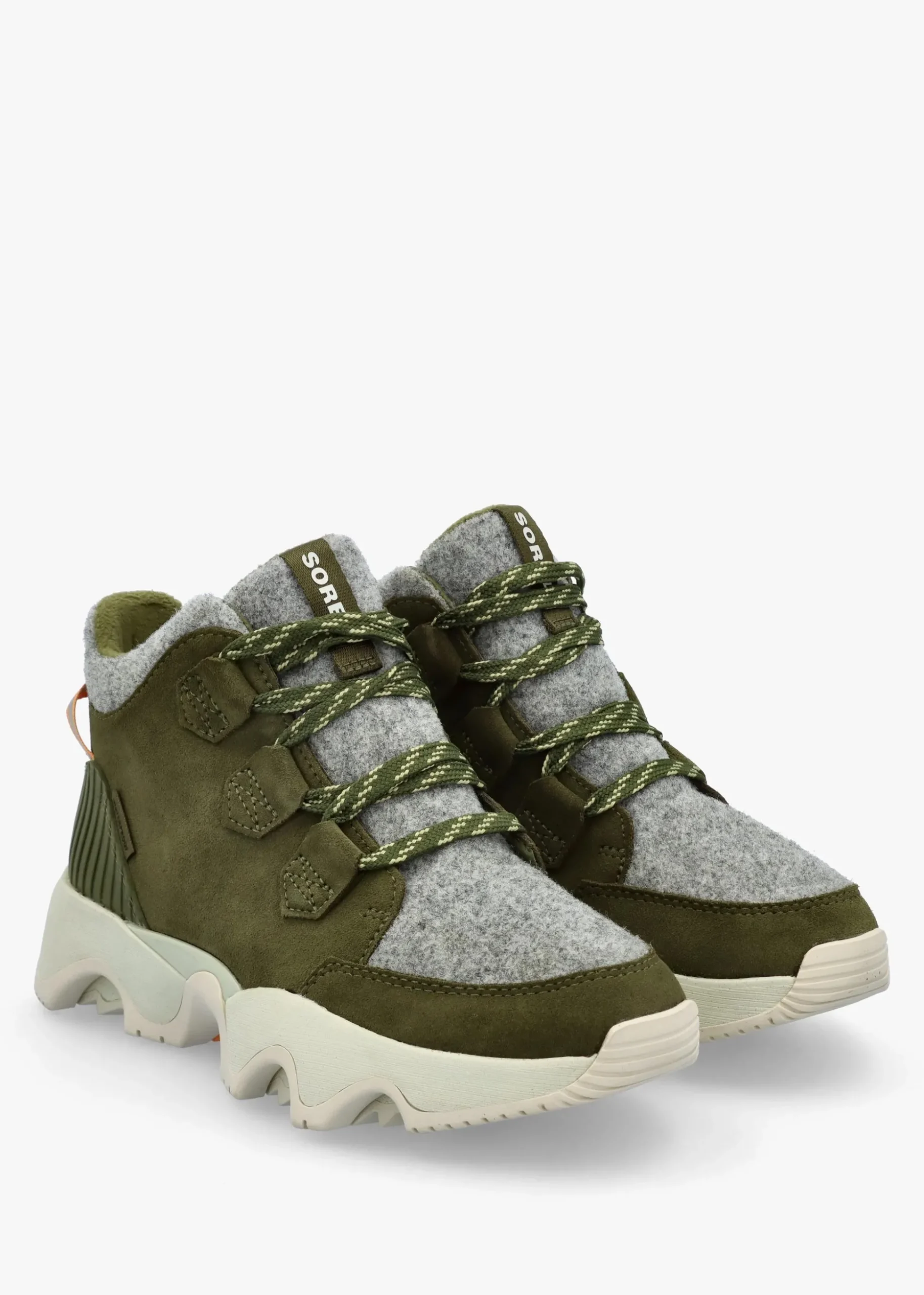 Women's Kinetic™ Impact Caribou Plus Ultilty Green Light Aloe Waterproof Boots