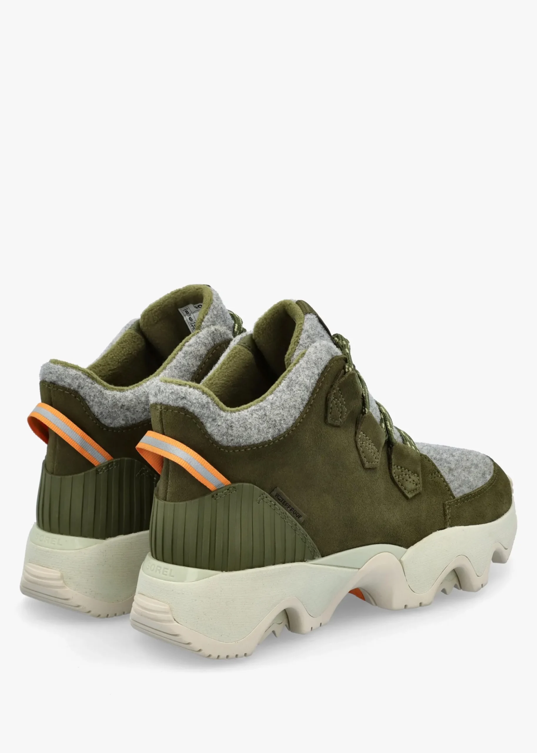 Women's Kinetic™ Impact Caribou Plus Ultilty Green Light Aloe Waterproof Boots